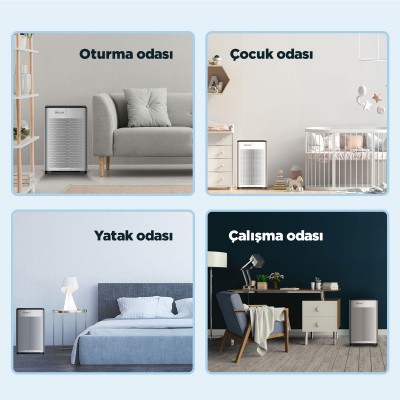 Akıllı UVC Hava Temizleme Cihazı Sercair Piatra