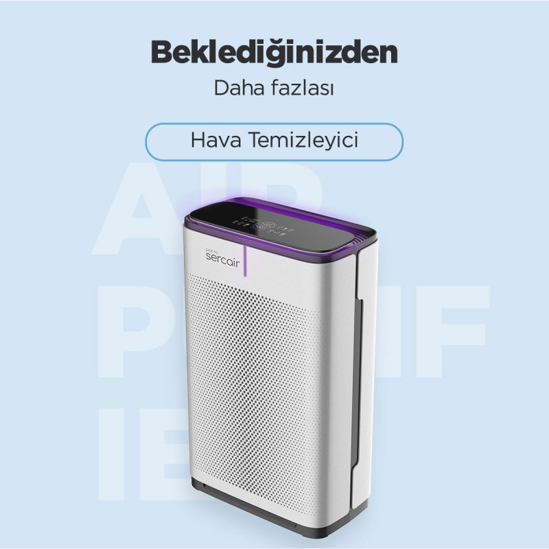 Akıllı UVC Hava Temizleme Cihazı Sercair Piatra