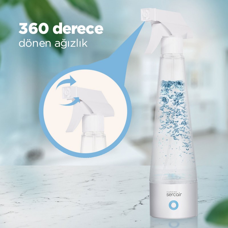 Elektrolize Su Üreten Sterilizasyon Spreyi Crystal Eco
