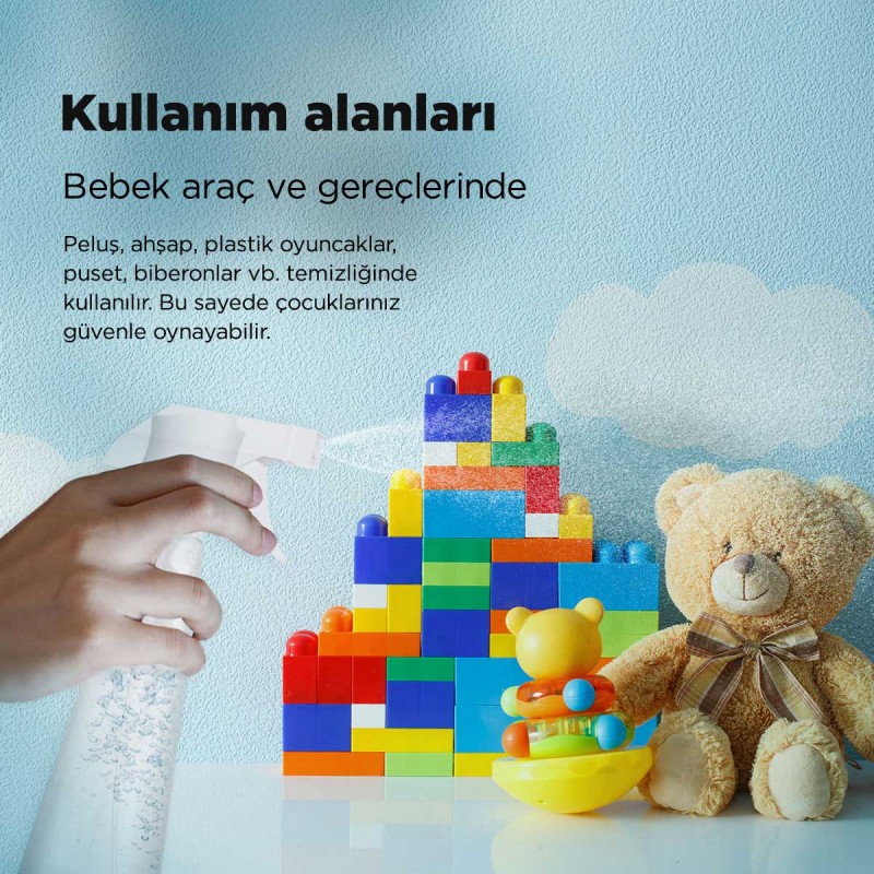 Elektrolize Su Üreten Sterilizasyon Spreyi Crystal Eco