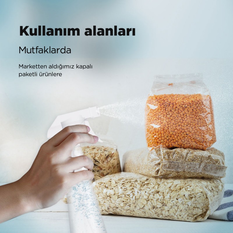 Elektrolize Su Üreten Sterilizasyon Spreyi Crystal Eco