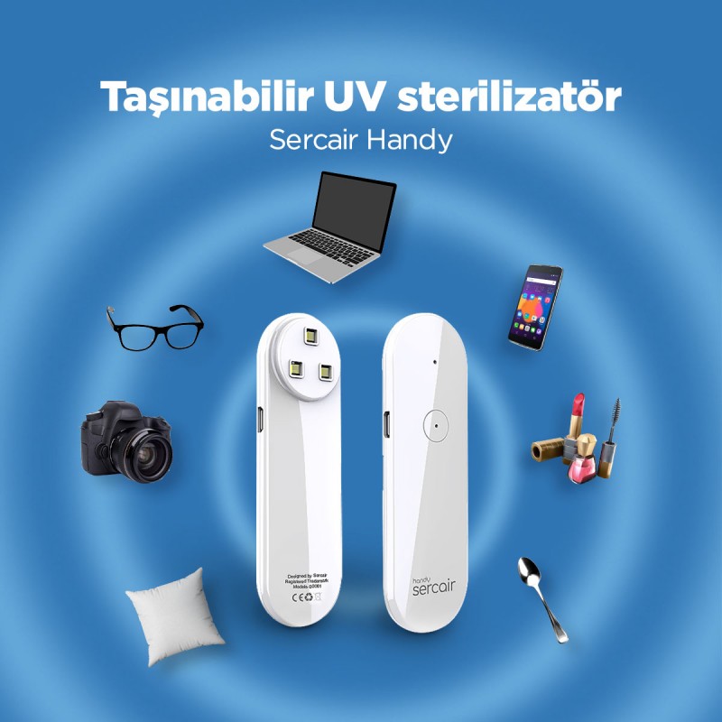 Taşınabilir UVC Sterilizatör Sercair Handy